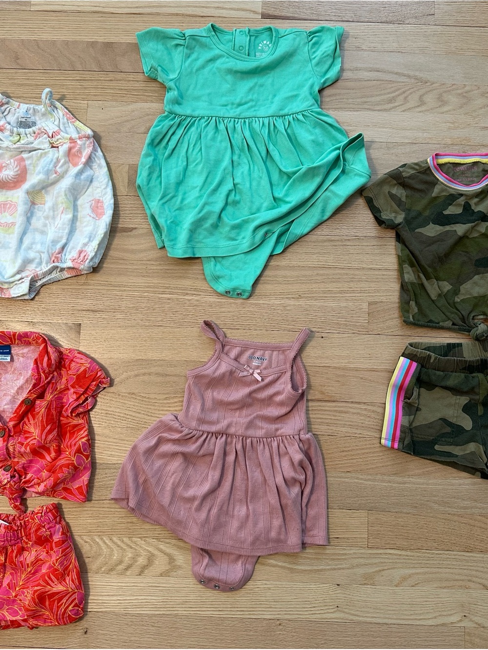 Old Navy Mint Green Baby Dress Bodysuit